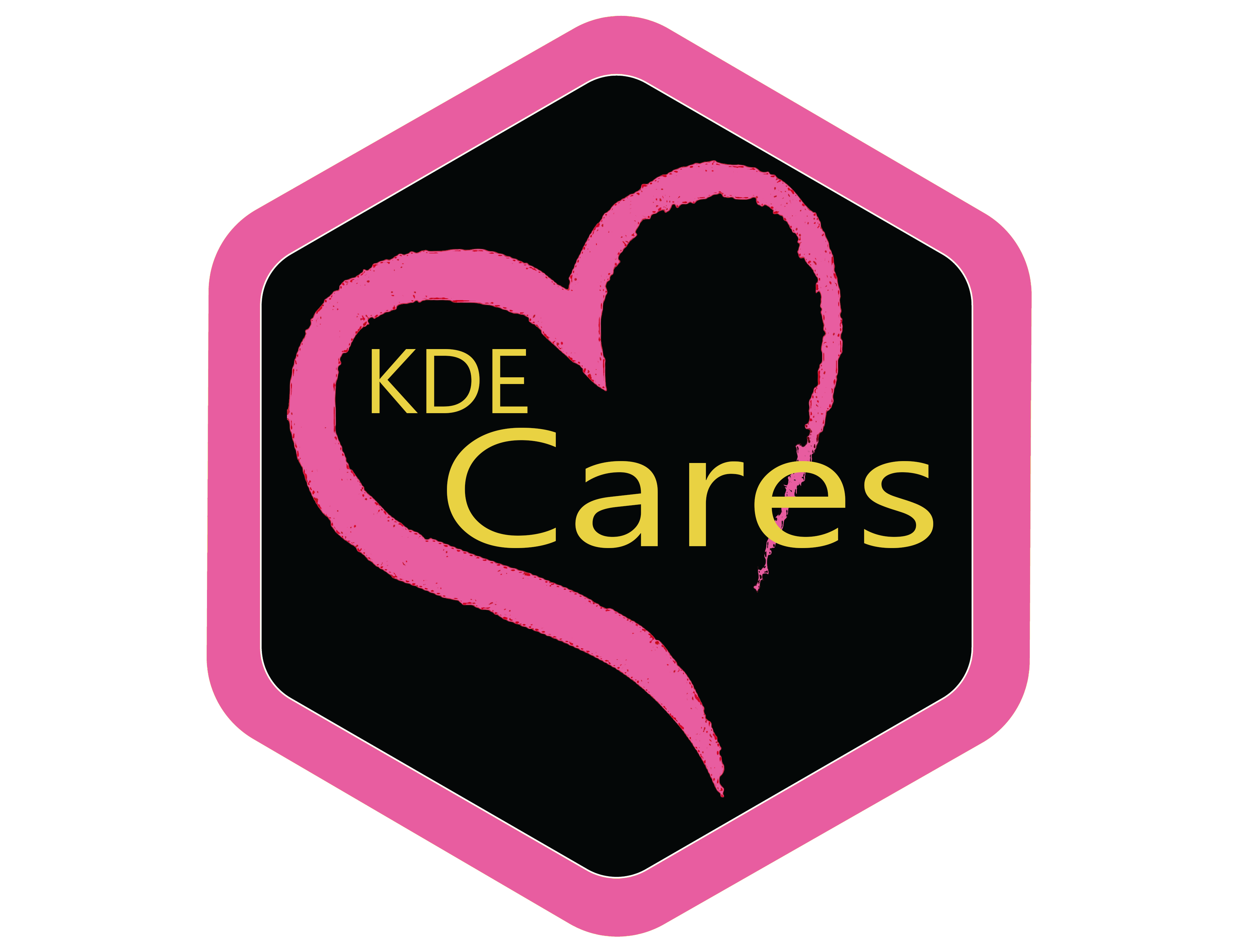 KDE Cares Logo